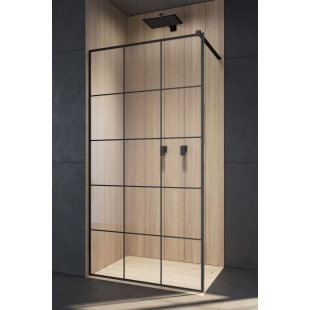 Перегородка для душа RADAWAY Walk-in Modo New Black II Factory 50 389054-54-55